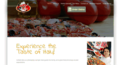 Desktop Screenshot of bellasera-tasteofitaly.com